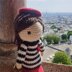 Amélie in Paris Crochet France French Amigurumi Doll