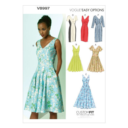 Vogue Misses' Dress V8997 - Sewing Pattern