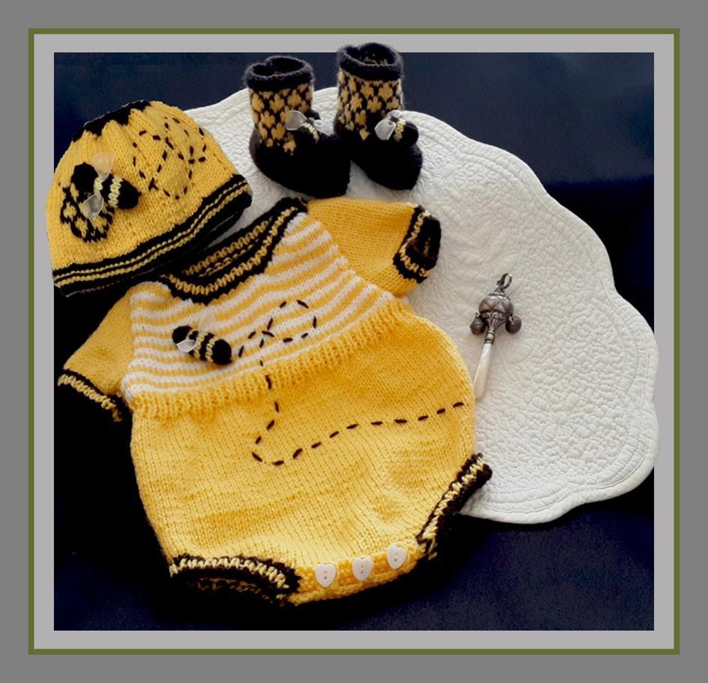 Bumble bee best sale baby romper