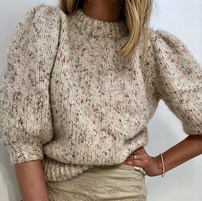 Maipuffblouse with 3/4 sleeves