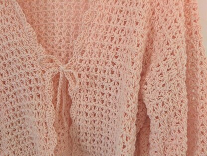 Crochet Cottage Bolero Cardigan Pattern