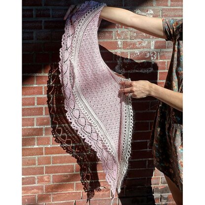 Royal Flounce Shawl