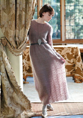 Melford Dress in Rowan Kidsilk Haze - ZM72-00052-DEP - Downloadable PDF