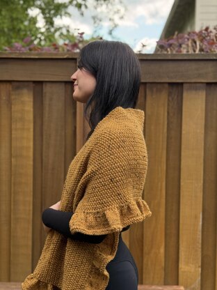 Ruffled Wrap