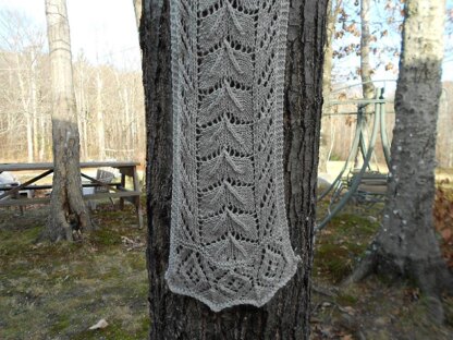 Silver-leaf Scarf