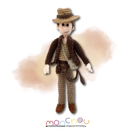 Indiana Jones Amigurumi