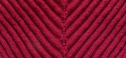 Ruby - Triangle Shawl