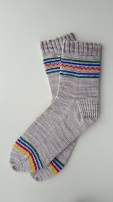 Beach Hut Socks