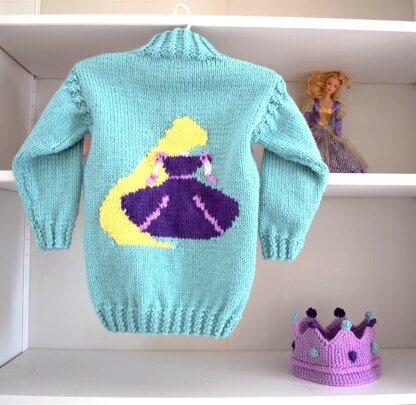 Rapunzel Sweater and Crown