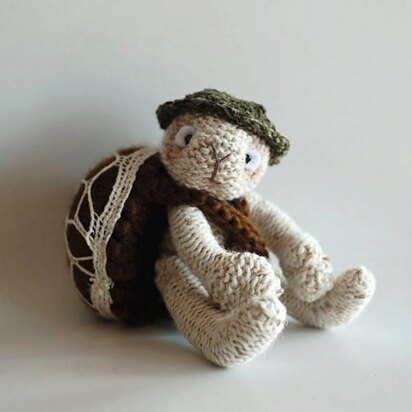 Turtle traveler - knitting pattern