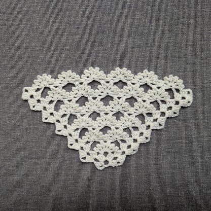 Triangle Crochet Shawl #48
