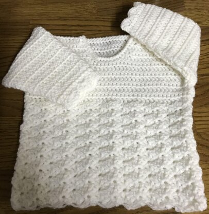 Juliet Sweater for Baby Crochet Pattern (1024)