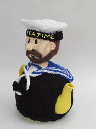 Royal Navy sailor tea cosy