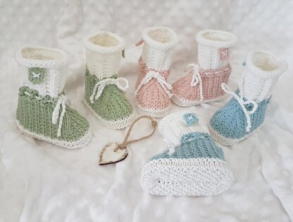 Bunnykids Booties – Series 2   (0-12 months)