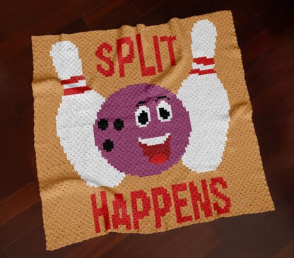 Split Happens Blanket C2C CROCHET PATTERN