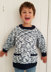 "Tunic with Contrast Edgings" - Tunic Knitting Pattern For Boys in Debbie Bliss Cotton DK and Debbie Bliss Cotton DK Print
