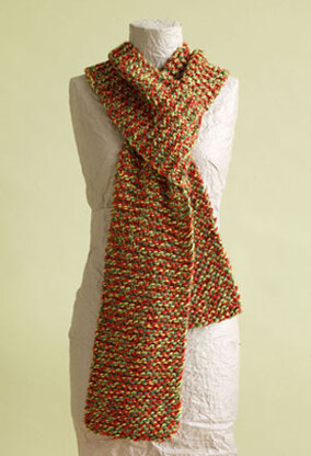 Beginner Scarf in Lion Brand Hometown USA - L0084B