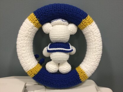 Nautical TeddyBear Wreath