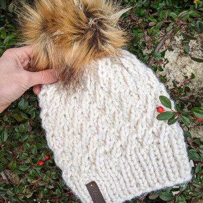 Nautical Super Bulky Knit Hat