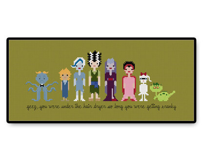 Ghoul School - PDF Cross Stitch Pattern