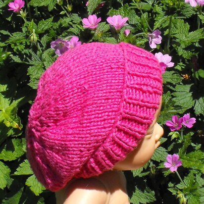 Baby Silky Super Slouch Hat Knitting Pattern - Madmonkeyknits