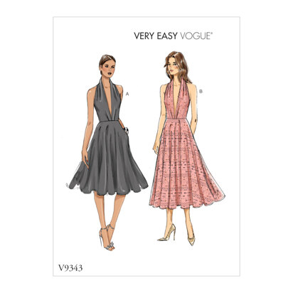 Vogue Misses' Dress V9343 - Sewing Pattern