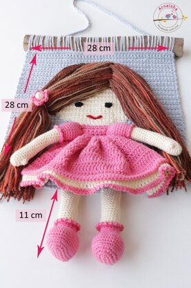 Arnaisha Doll 3D Wall Hanging