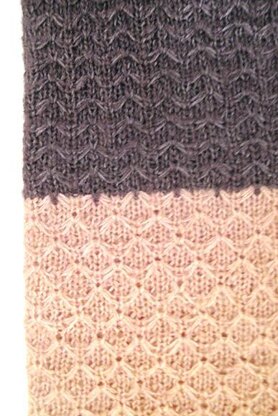 Hazy Cowl: single color version & 2-toned