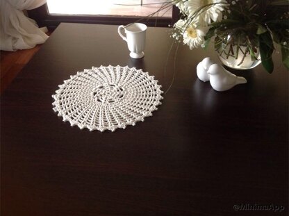 Crochet Placemat & Coaster Set N 111