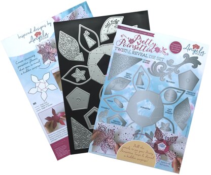 Angela Poole Designs Angela Poole Twist & Reveal Die Set - Pretty Poinsettia