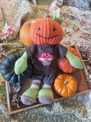 Perry the Pumpkin Doll