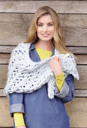 Wrap, Snood & Scarf in Sirdar Gorgeous - 8096 - Downloadable PDF