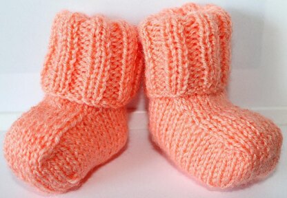 Sweet & Simple Baby Booties