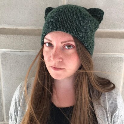 Double Brim Cat Hat