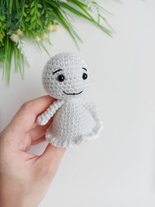 Halloween ghost easy crochet pattern