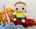 Rick and Morty - Morty the henchmen crochet doll