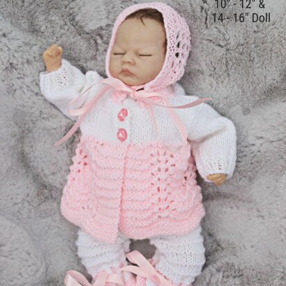 Knitting Pattern dolls jacket, trousers & hat #72