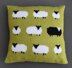 Flock of Sheep Cushion in Aran