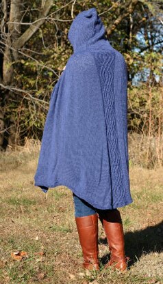 Brianna Cabled Cloak