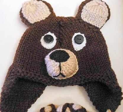 Teddy Bear Hat knit