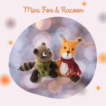 Mini Fox and Racoon