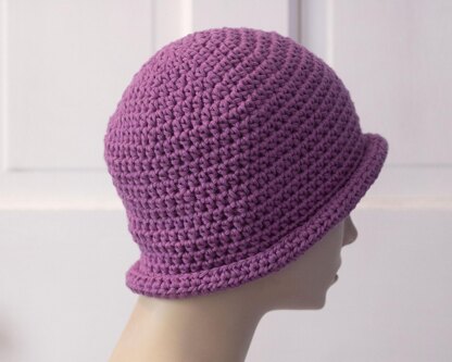 Cotton Flapper Cloche