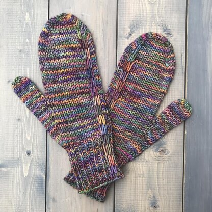 Cassiopeia Mittens and Fingerless Gloves