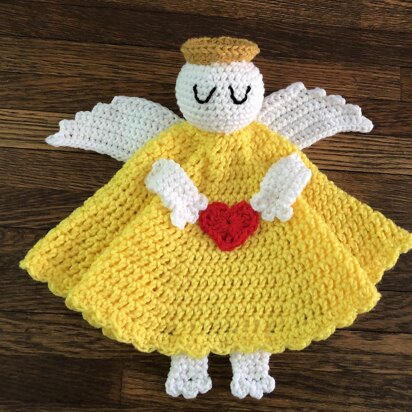 Angel Baby Lovey Blanket