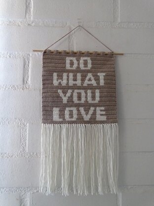 Do What You Love Wall Hanging