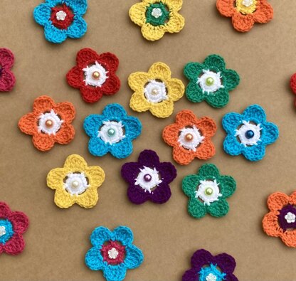 Flower applique IV by HueLaVive