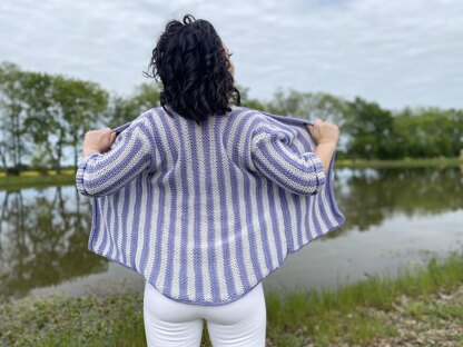 Boater Striped Cardigan