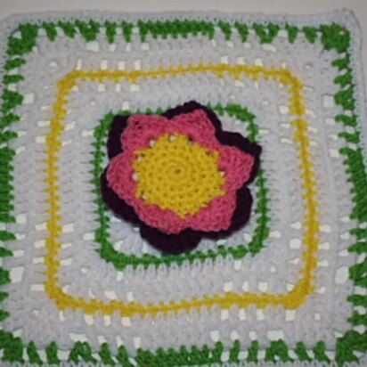 Carolyn  12 inch Square