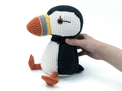 Amigurumi Puffin Bird