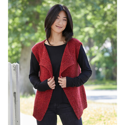 1139 Cambridge - Waistcoat Knitting Pattern for Women in Valley Yarns Taconic